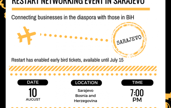 Restart Networking Event in Sarajevo – August 10, 2017